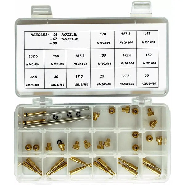 Mikuni Kit de surtido de surtidores de carburador para HSR42