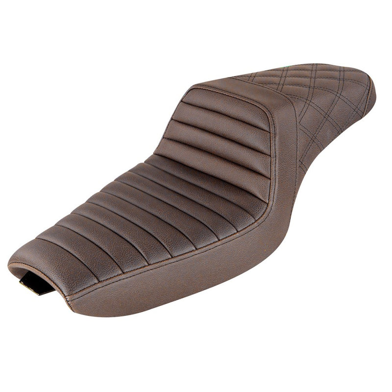 Saddlemen Step-Up Tuck-n-Roll / Lattice Stitch para Harley
