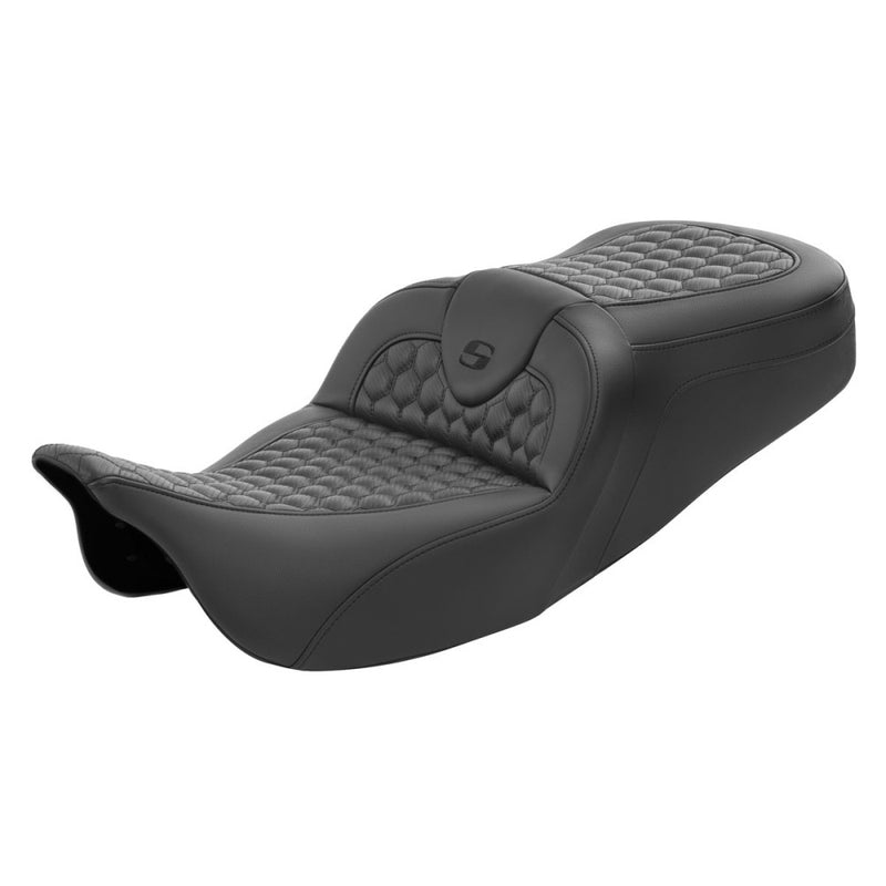 Saddlemen Roadsofa Asiento de nido de abeja para Harley