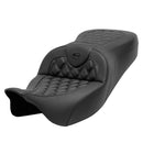 Saddlemen Asiento Roadsofa Lattice Stitch para Harley