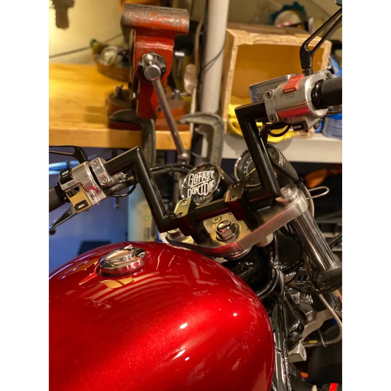 Elevadores de manillar SMP Lowdown para motocicleta
