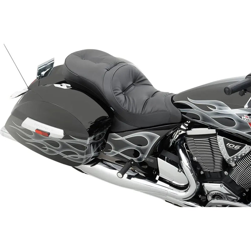 Drag Specialties Asiento de perfil bajo Touring para Victory 