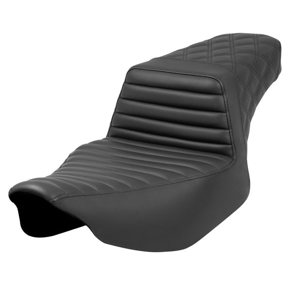 Saddlemen Step-Up Extended Reach Tuck-n-Roll / Lattice Stitch para Harley