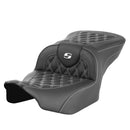 Saddlemen Asiento Roadsofa Lattice Stitch para Harley