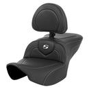 Saddlemen Roadsofa Plain Asiento para Harley