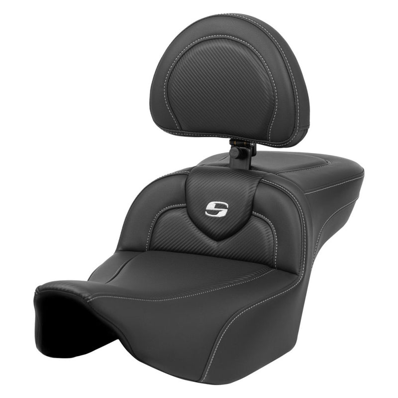 Saddlemen Asiento Roadsofa Extended Reach Plain para Harley