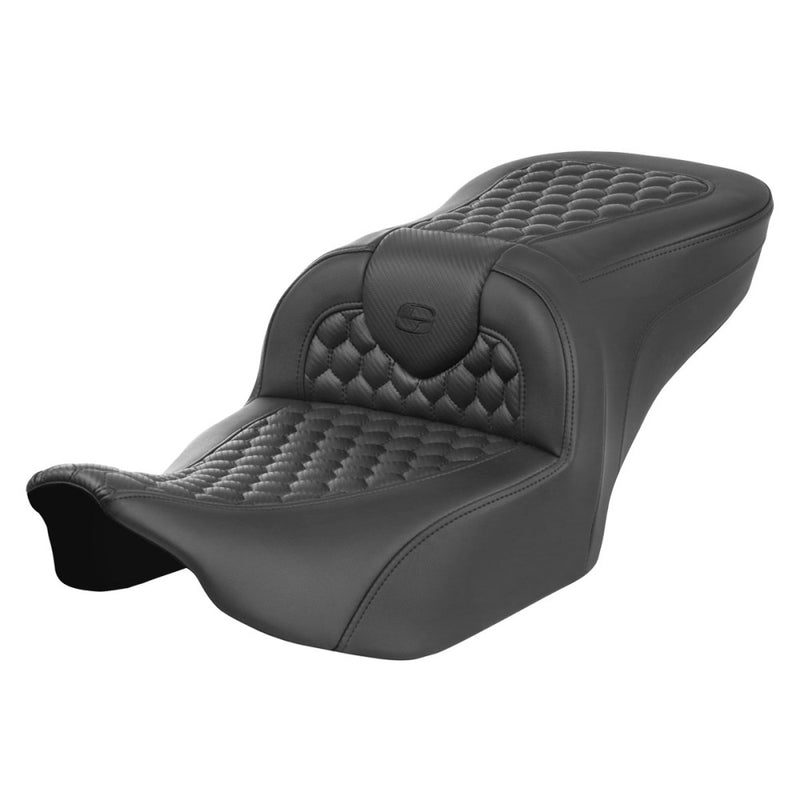 Saddlemen Roadsofa Asiento de nido de abeja para Harley