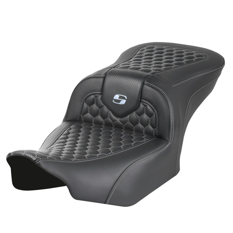 Saddlemen Roadsofa Asiento de nido de abeja para Harley