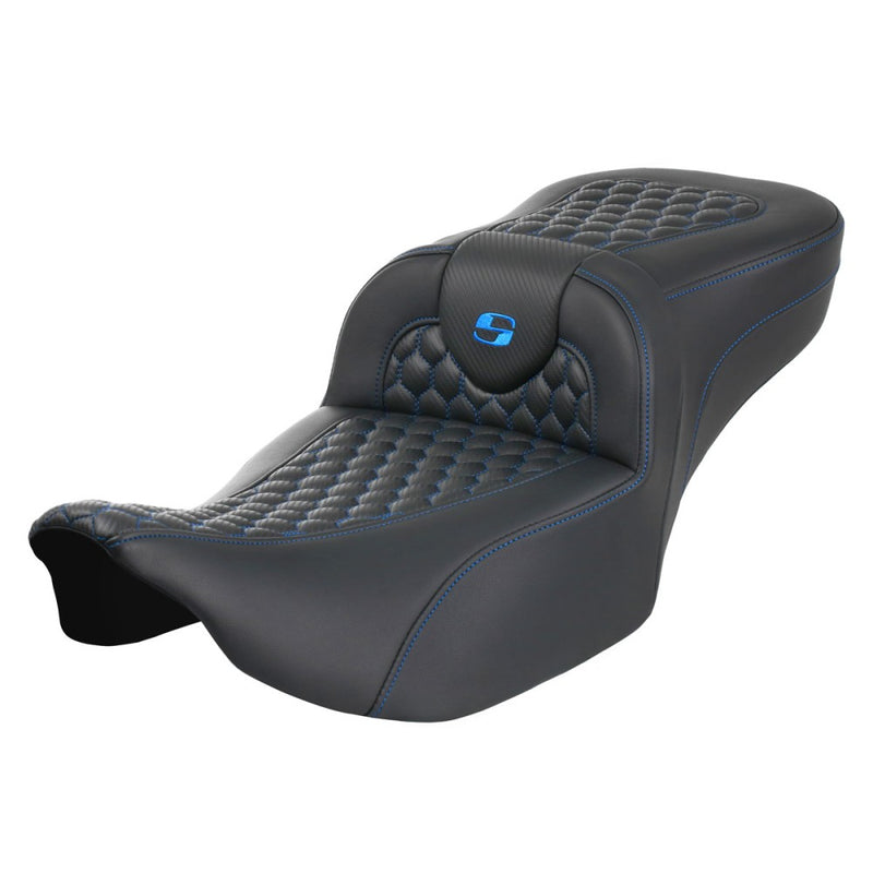 Saddlemen Roadsofa Asiento de nido de abeja para Harley