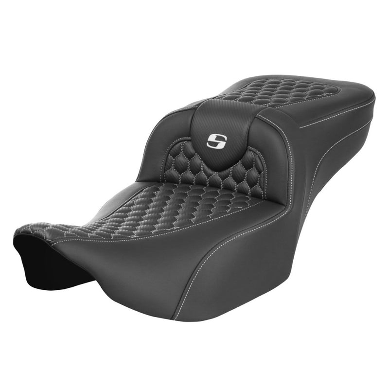 Saddlemen Roadsofa Asiento de nido de abeja para Harley