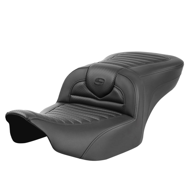 Saddlemen Asiento Roadsofa Tuck-n-Roll para Harley