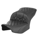 Saddlemen Asiento Roadsofa Lattice Stitch para Harley