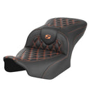 Saddlemen Roadsofa Plain Asiento para Harley