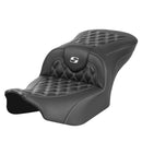 Saddlemen Asiento Roadsofa Lattice Stitch para Harley
