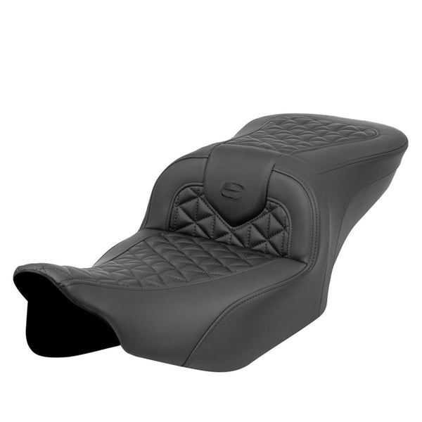 Saddlemen Roadsofa Asiento Tri Gripper para Harley