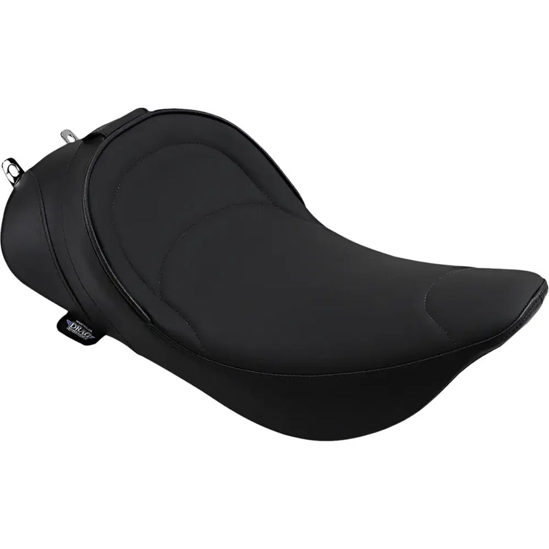 Drag Specialties Asiento individual con respaldo para Harley