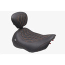 Mustang Asiento individual ancho Tripper para Harley