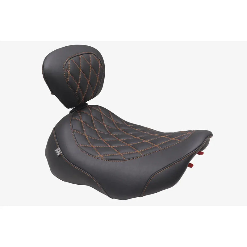 Mustang Asiento individual ancho Tripper para Harley