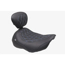 Mustang Asiento individual ancho Tripper para Harley