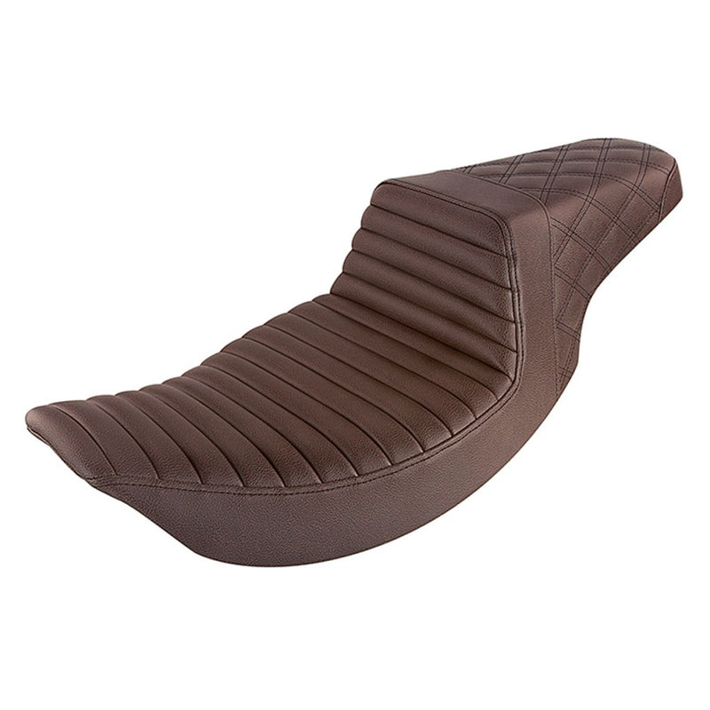 Saddlemen Step-Up Tuck-n-Roll / Lattice Stitch para Harley