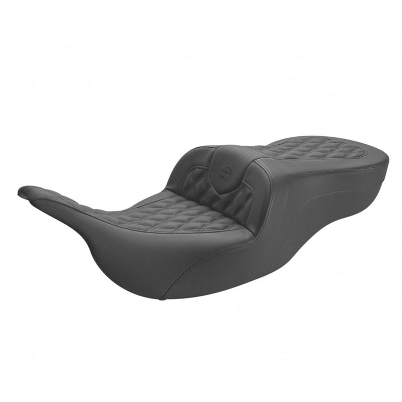 Saddlemen Asiento Roadsofa Lattice Stitch para Harley