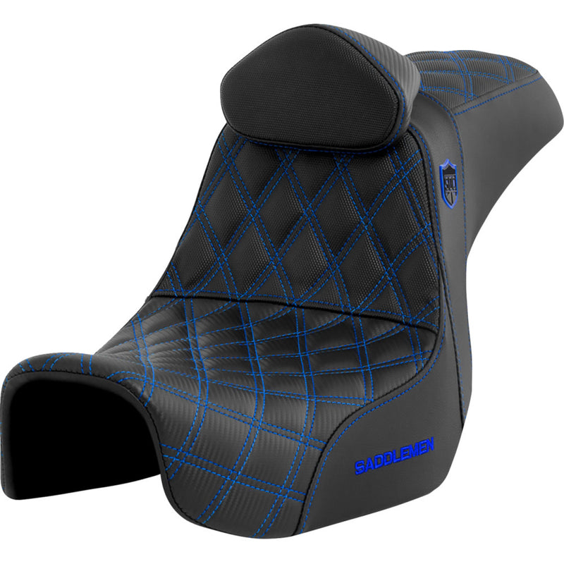 Saddlemen Asiento Pro SDC Performance Gripper Lattice Stitch para Harley