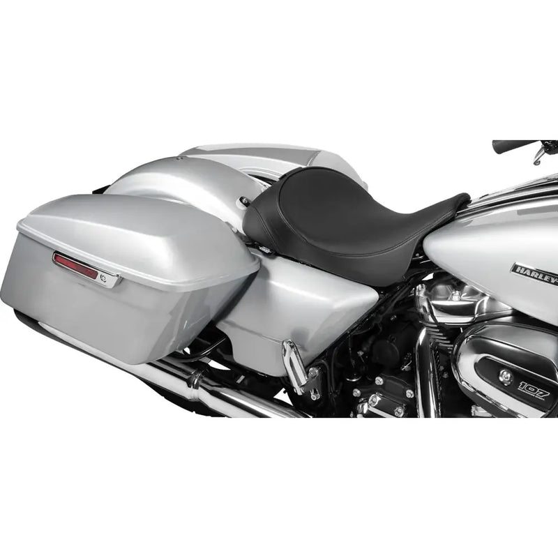 Drag Specialties Asiento individual con respaldo para Harley