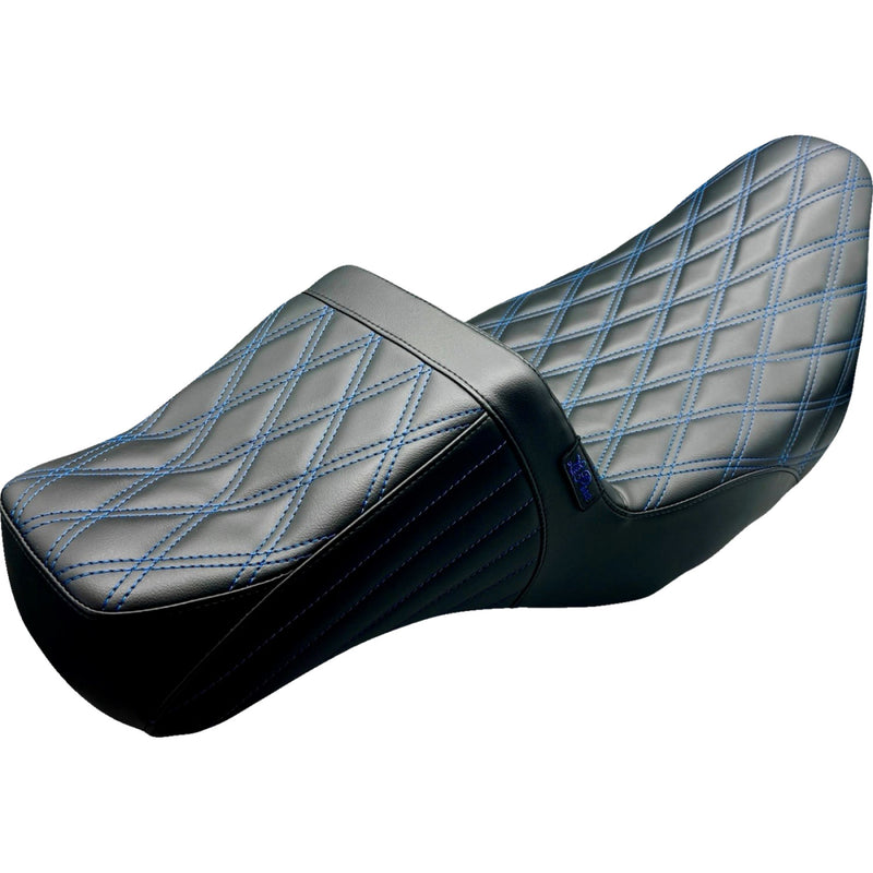 Le Pera Asiento extendido Tailwhip 2-Up Daddy Long Legs para Harley