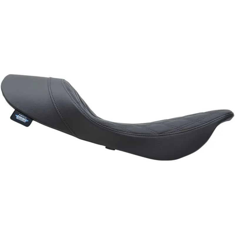 Drag Specialties Asiento solo delantero de perfil bajo EZ-ON para Harley 