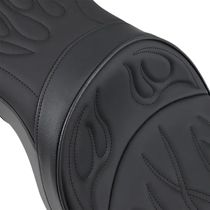 Drag Specialties Asiento de perfil bajo Touring para Harley 