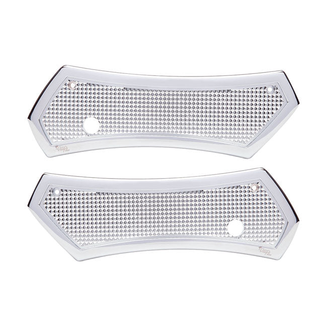 Vity's Design Cubiertas de cierre para alforjas Diamond para Harley