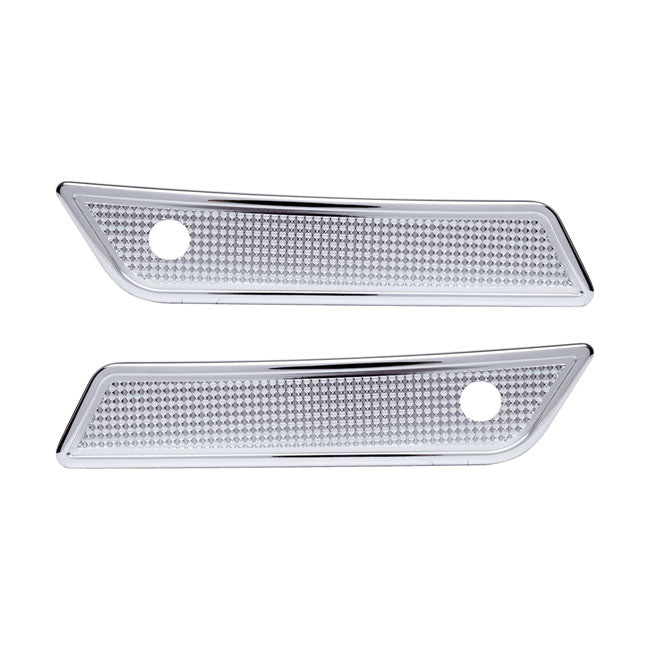 Vity's Design Cubiertas de cierre para alforjas Diamond para Harley