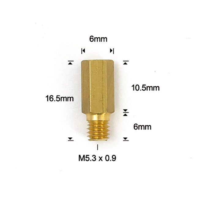 A-Bax CR Hex Head Main Jet para Keihin