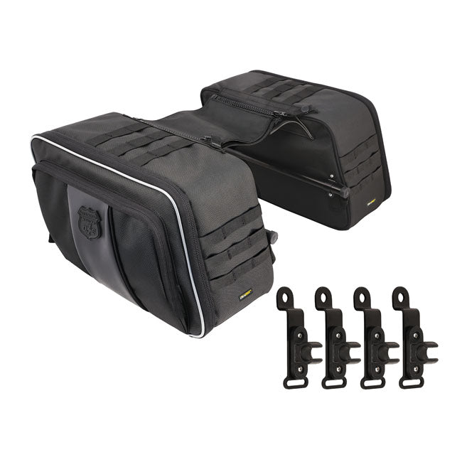 Nelson Rigg Juego de alforjas para motocicleta Road Trip 19L