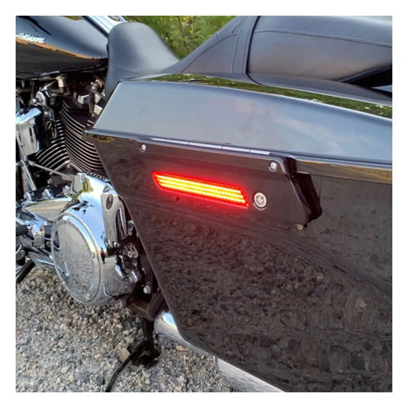 Custom Dynamics Luces LED con cierre de doble intensidad para alforjas Harley