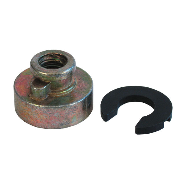 MCS Kit de tuercas para montaje en asiento 1/4"-20 para Harley