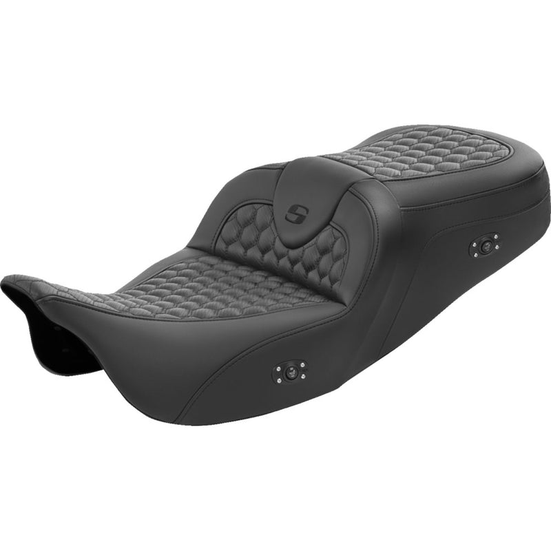 Saddlemen Roadsofa Asiento de nido de abeja para Harley