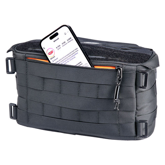 Biltwell EXFIL-7 2.0 Bolsa para manillar de motocicleta