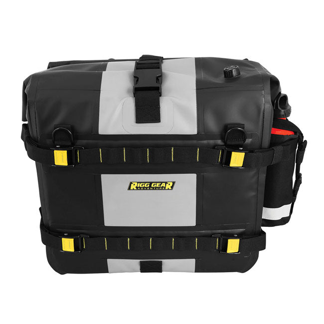 Nelson Rigg Juego de alforjas impermeables para motocicleta Hurricane 56L