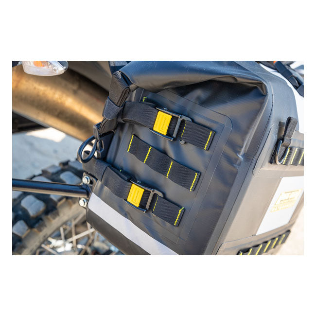 Nelson Rigg Juego de alforjas impermeables para motocicleta Hurricane 56L