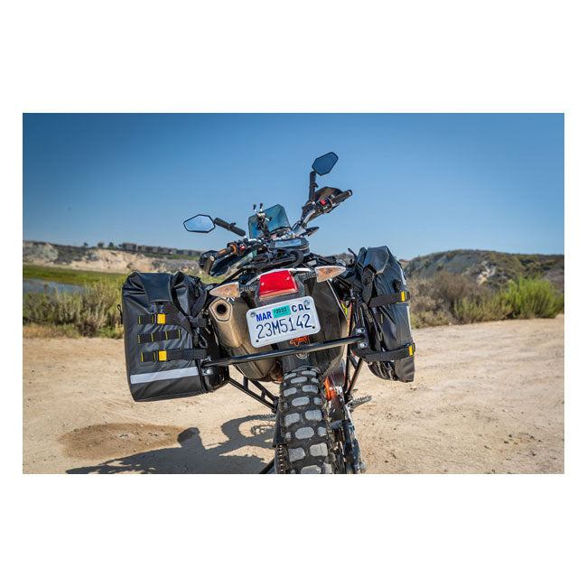 Nelson Rigg Juego de alforjas impermeables para motocicleta Hurricane 56L