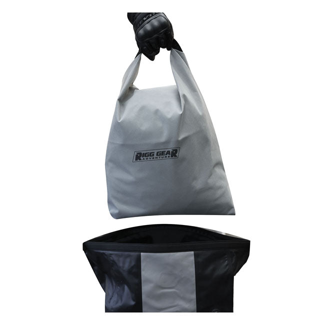 Nelson Rigg Juego de alforjas impermeables para motocicleta Hurricane 56L