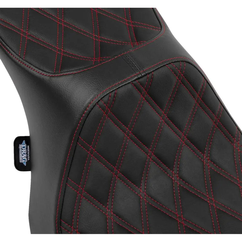 Drag Specialties Asiento Predator III para dos personas para Harley 