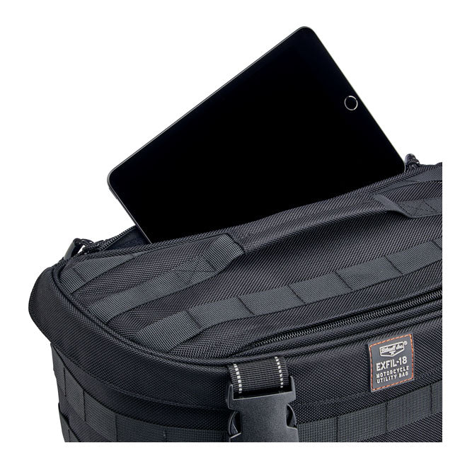 Biltwell EXFIL-18 Juego universal de alforjas para motocicleta