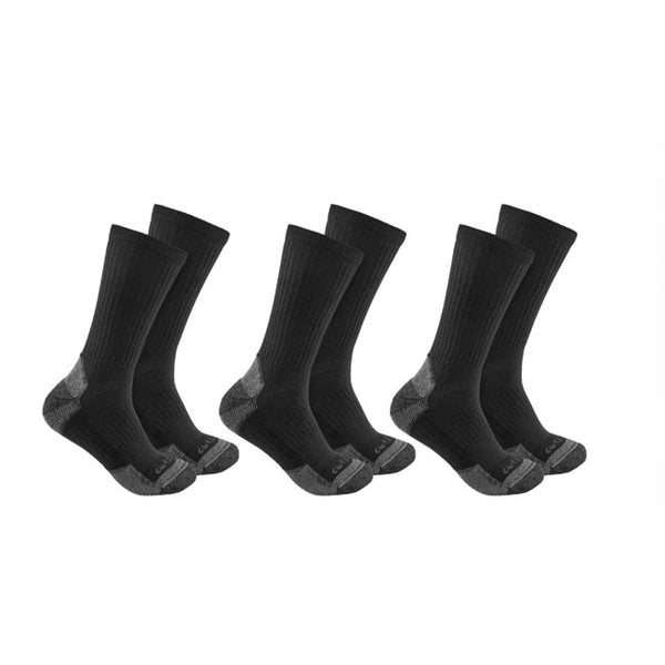 Carhartt Lote de 3 calcetines de algodón