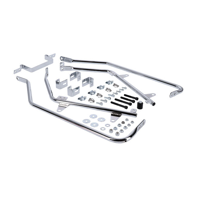 Cycle Visions Kit de montaje de alforjas rígidas Bagger Tail para Harley