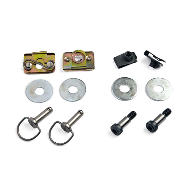 Cycle Visions Kit completo de instalación de alforjas Secure Fit para Harley