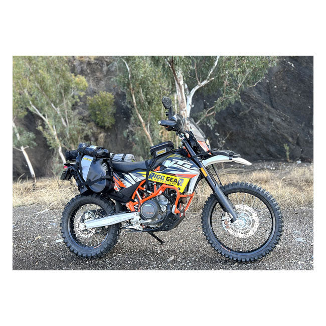 Nelson Rigg Juego de alforjas impermeables Hurricane Dual Sport 28L para motocicleta