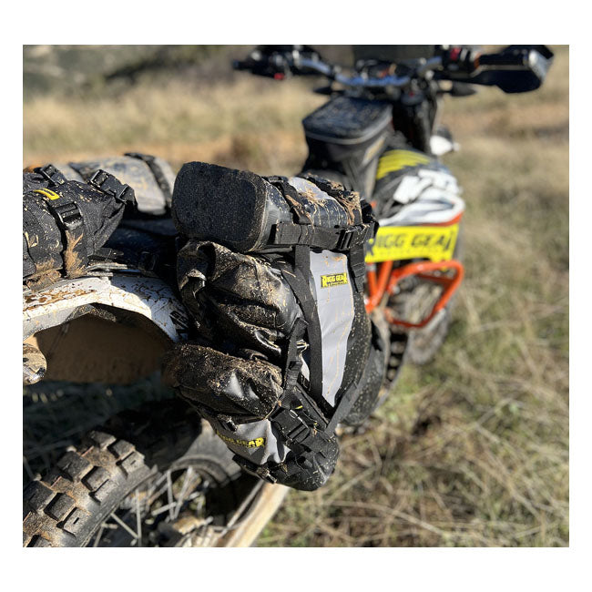 Nelson Rigg Juego de alforjas impermeables Hurricane Dual Sport 28L para motocicleta