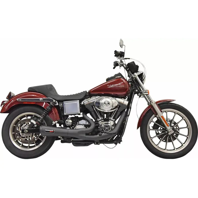 Bassani The Ripper Sistema de escape corto 2 en 1 para Harley